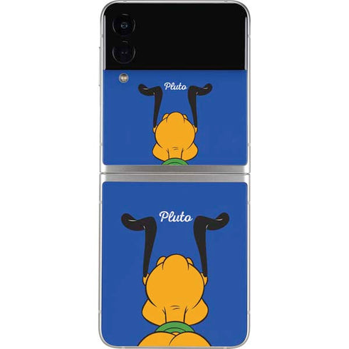 Disney Friends Pluto Backwards Galaxy Z Flip3 5G Skin